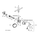 MOTOR - PUMP MECHANISM Diagram and Parts List for GSD3230ZZ3WW  General Electric Dishwasher