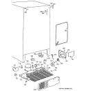 UNIT PARTS Diagram and Parts List for TPX21BRDABB  General Electric Refrigerator