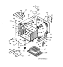 UPPER BODY PARTS Diagram and Parts List for JTP45BA3BB  General Electric Wall Oven
