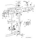 FRESH FOOD SECTION Diagram and Parts List for TFX26PPDACC  General Electric Refrigerator