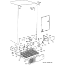 UNIT PARTS Diagram and Parts List for TFZ22PRDABB  General Electric Refrigerator