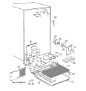 UNIT PARTS Diagram and Parts List for TPG24PRDAWW  General Electric Refrigerator