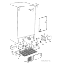UNIT PARTS Diagram and Parts List for TPX21PRDABB  General Electric Refrigerator