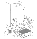 UNIT PARTS Diagram and Parts List for TPJ24PRDABB  General Electric Refrigerator