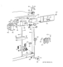 FRESH FOOD SECTION Diagram and Parts List for TFK22PRDAAA  General Electric Refrigerator