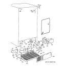 UNIT PARTS Diagram and Parts List for TFK22PRDAAA  General Electric Refrigerator
