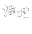 DISPENSER Diagram and Parts List for TFM20JRBKAA  General Electric Refrigerator