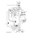 FRESH FOOD SECTION Diagram and Parts List for TFM20JRBKAA  General Electric Refrigerator