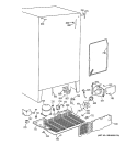 UNIT PARTS Diagram and Parts List for TPG21BRDABB  General Electric Refrigerator