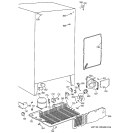 UNIT PARTS Diagram and Parts List for TFK22JADAAA  General Electric Refrigerator