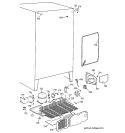 UNIT PARTS Diagram and Parts List for TFX20SABKAA  General Electric Refrigerator