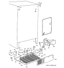 UNIT PARTS Diagram and Parts List for TFT20JABKWW  General Electric Refrigerator