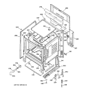 BODY PARTS Diagram and Parts List for RB536BC1AD  Hotpoint Range