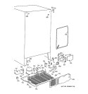 UNIT PARTS Diagram and Parts List for CSK20GABGAA  Hotpoint Refrigerator