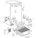 UNIT PARTS Diagram and Parts List for TPX24PPBJCC  General Electric Refrigerator