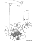 UNIT PARTS Diagram and Parts List for MSZ20BWBGWW  General Electric Refrigerator