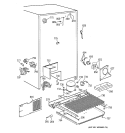 UNIT PARTS Diagram and Parts List for TPX24BPBJWW  General Electric Refrigerator