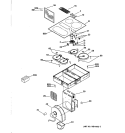Part Location Diagram of WB07X10347 GE VENT GRILL (BISQUE)