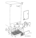UNIT PARTS Diagram and Parts List for CSM22GRBGWW  Hotpoint Refrigerator