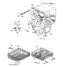 BODY PARTS Diagram and Parts List for HDA2220Z07BB  Hotpoint Dishwasher