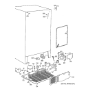 UNIT PARTS Diagram and Parts List for CSM25MRCGWW  Hotpoint Refrigerator