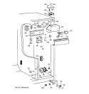 FRESH FOOD SECTION Diagram and Parts List for CSX22GABGWW  Hotpoint Refrigerator