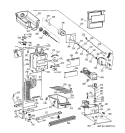 FREEZER SECTION Diagram and Parts List for CSX25GPCGWW  Hotpoint Refrigerator