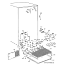 UNIT PARTS Diagram and Parts List for MSK28PFBGAA  General Electric Refrigerator
