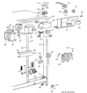 FRESH FOOD SECTION Diagram and Parts List for TFS26PPDABS  General Electric Refrigerator