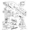 FREEZER SECTION Diagram and Parts List for TFX27ZPBGAA  General Electric Refrigerator