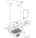 UNIT PARTS Diagram and Parts List for TFX22PRBGBB  General Electric Refrigerator