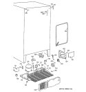 UNIT PARTS Diagram and Parts List for TPX21PRBGWW  General Electric Refrigerator