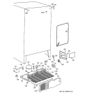 UNIT PARTS Diagram and Parts List for TFG25PABGWW  General Electric Refrigerator