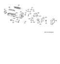 ICEMAKER WR30X0330 Diagram and Parts List for TFG25PEBGWH  General Electric Refrigerator