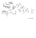 ICEMAKER WR30X0330 Diagram and Parts List for TPG21JRCGWW  General Electric Refrigerator