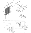 UNIT PARTS Diagram and Parts List for TAX4SNYCWH  General Electric Refrigerator