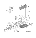 UNIT PARTS Diagram and Parts List for TBX18IADARWW  General Electric Refrigerator