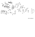 ICEMAKER WR30X0331 Diagram and Parts List for TPG24PFCGWW  General Electric Refrigerator