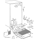 UNIT PARTS Diagram and Parts List for TPG24PRCGBB  General Electric Refrigerator