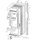 Part Location Diagram of WR02X10127 GE CAP CORNER HINGE FF