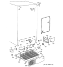 UNIT PARTS Diagram and Parts List for TFG25PRBEBS  General Electric Refrigerator