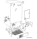 UNIT PARTS Diagram and Parts List for TFS22PPBEBS  General Electric Refrigerator