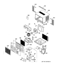 Part Location Diagram of WJ28X10016 GE THERMOSTAT