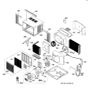 Part Location Diagram of WJ94X10075 GE MOTOR
