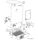 UNIT PARTS Diagram and Parts List for TFB26SPDABS  General Electric Refrigerator