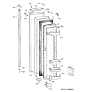 FREEZER DOOR Diagram and Parts List for TPS24BICEBS  General Electric Refrigerator