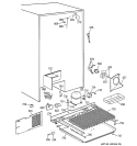 UNIT PARTS Diagram and Parts List for TPS24BICEBS  General Electric Refrigerator