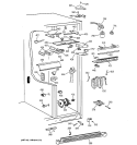 FRESH FOOD SECTION Diagram and Parts List for TPS24BPCGBS  General Electric Refrigerator