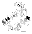 Part Location Diagram of WJ28X10015 GE THERMOSTAT