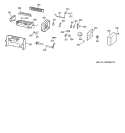 ICEMAKER WR30X0328 Diagram and Parts List for TFS28PBBGBS  General Electric Refrigerator
